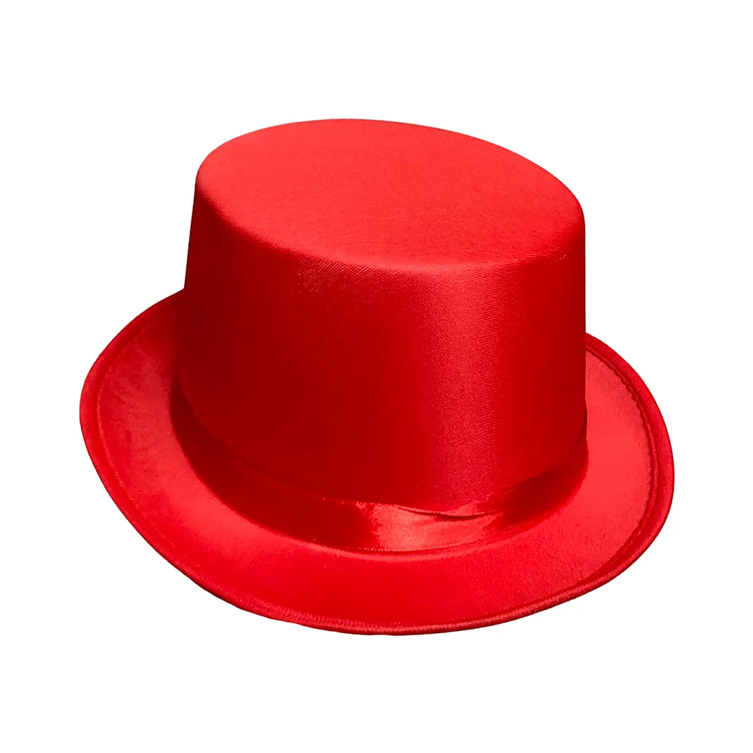 Compra Sombrero Copa Alta Rojo en Partymax. Bogotá. Imagen #1.