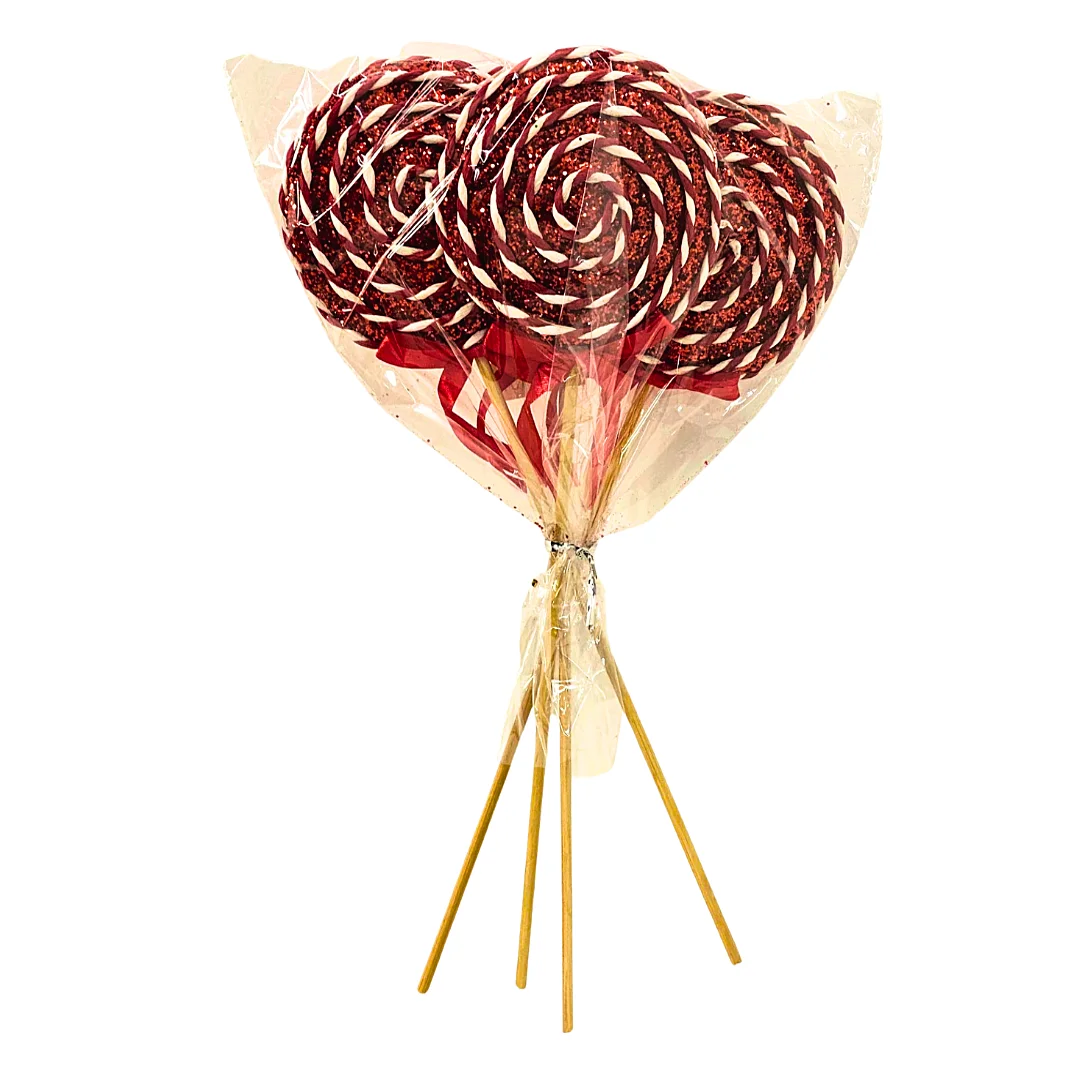 Compra Juego de Caramelos Rojo Y Blanco *4 Piezas en Partymax. Bogotá. Imagen #1.