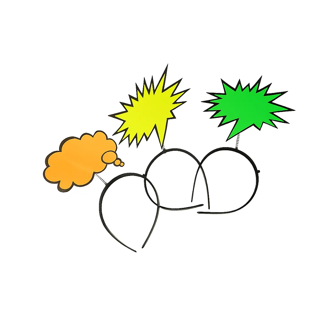 Compra Diadema para Mensaje Neón Con Marcador Borrable *3 Und en Partymax. Bogotá. Imagen #1.