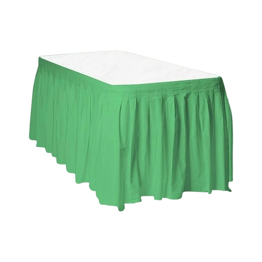 Compra Faldon Plastico Verde Esmeralda en Partymax. Bogotá. Imagen #1.