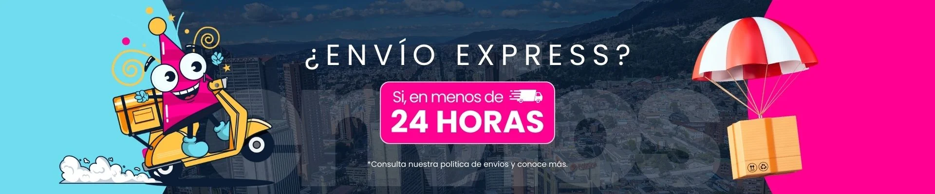envio express con partymax
