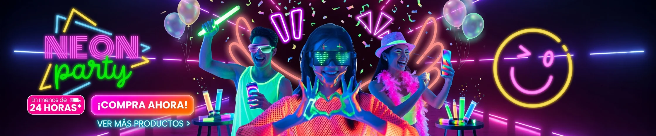 Fiesta Neon En Partymax